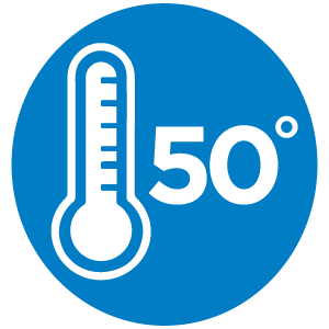 Enhanced temperature range